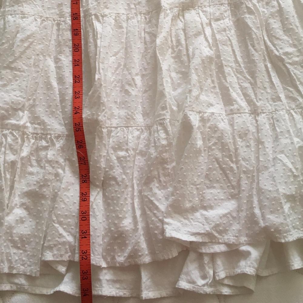 Tuckernuck Pomander Place Kenzo dress in white Swiss dot L - Picture 9 of 12